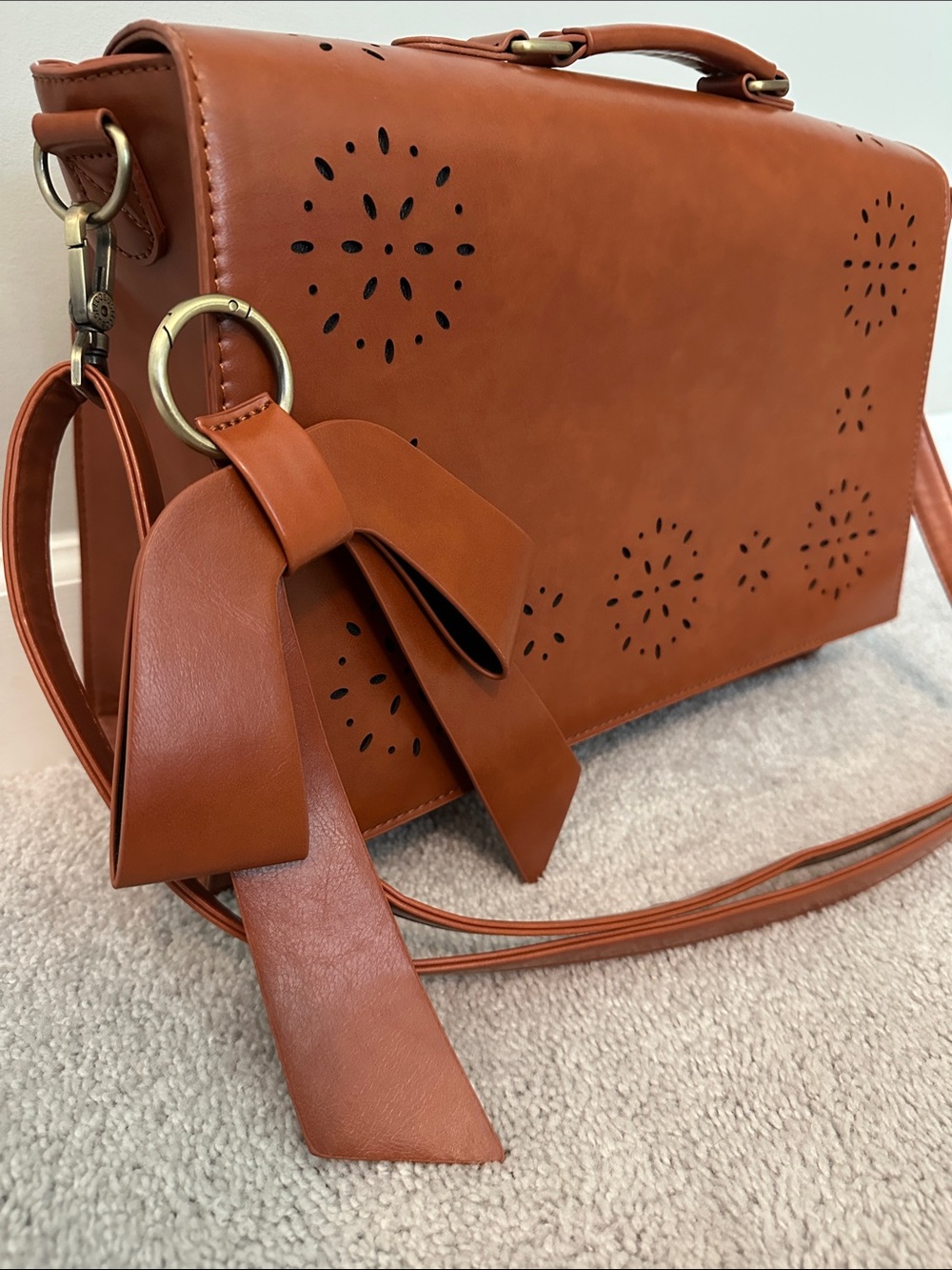 Ecosusi Vegan Leather Satchel Tote